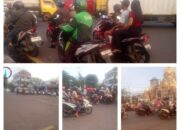 Kemacetan Parah di Simpang Empat Jalan Kedung Cowek, Tanpa Pengawasan Lalu Lintas