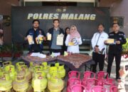 Polres Malang Bongkar Sindikat Pengoplos LPG Bersubsidi di Kepanjen