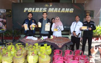 Polres Malang Bongkar Sindikat Pengoplos LPG Bersubsidi di Kepanjen