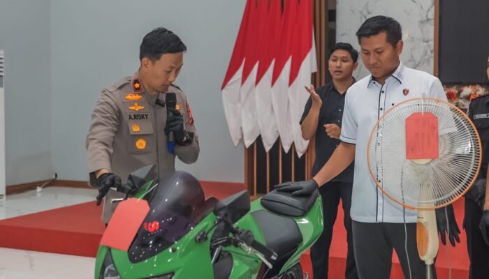 Polres Blitar Amankan Residivis Pembobol Tiga Gedung Sekolah