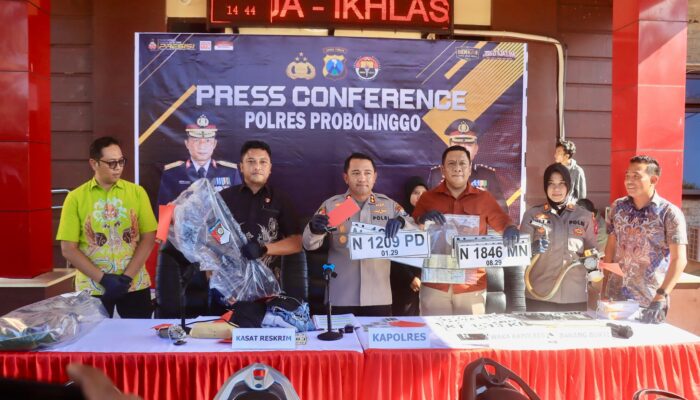 Polres Probolinggo Amankan Tujuh Tersangka Curas dan Curanmor