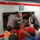 KRL Commuter Line Dihantam KA Jarak Jauh di Peron, Penumpang Panik Berhamburan