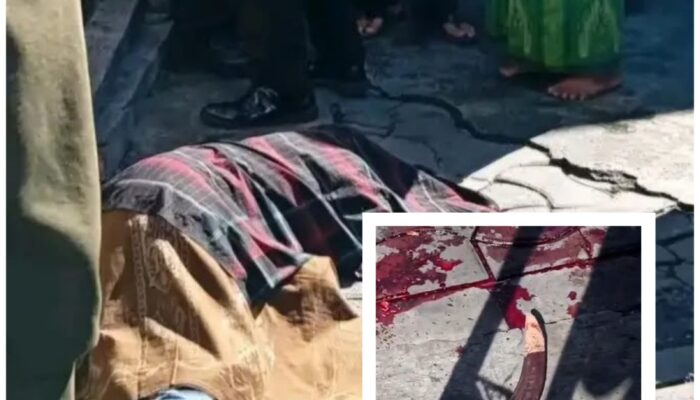 “Sapa ‘Amit’ Dibalas Celurit: Kuli Bangunan Tewas Dibacok Brutal di Semampir!”