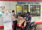 Permudah Wajib Pajak, Satlantas Polresta Pati Hadirkan Pelayanan Samsat Keliling Lewat Polantas Menyapa