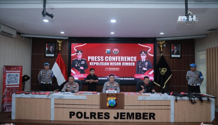 Polres Jember Amankan 18 Tersangka Narkoba Sepanjang Bulan Maret 2026