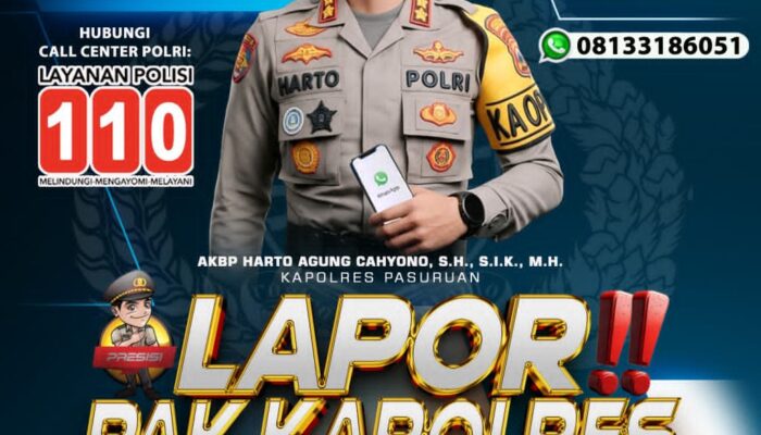 Polres Pasuruan Optimalkan Call Center 110 untuk Respons Cepat Kamtibmas