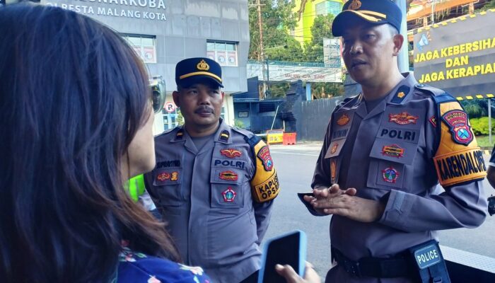 Polresta Malang Kota Siagakan 500 Personel Layanan Pengamankan Ibadah Jumat Agung