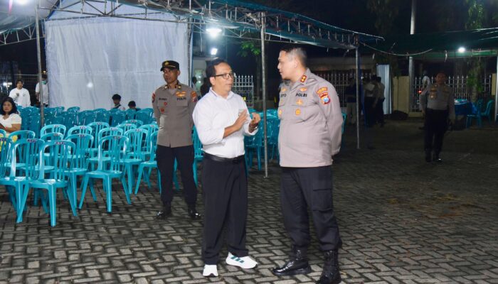 Kapolres Bondowoso Cek Sejumlah Gereja Jelang Perayaan Paskah