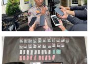 Polres Malang Amankan Tersangka Pengedar dan 21 Paket Sabu di Lawang