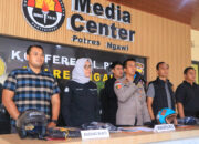 Polres Ngawi Amankan 2 Tersangka Pengeroyokan di Paron Motif Atribut Perguruan Silat