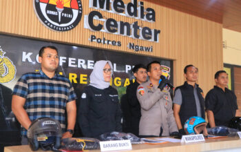 Polres Ngawi Amankan 2 Tersangka Pengeroyokan di Paron Motif Atribut Perguruan Silat