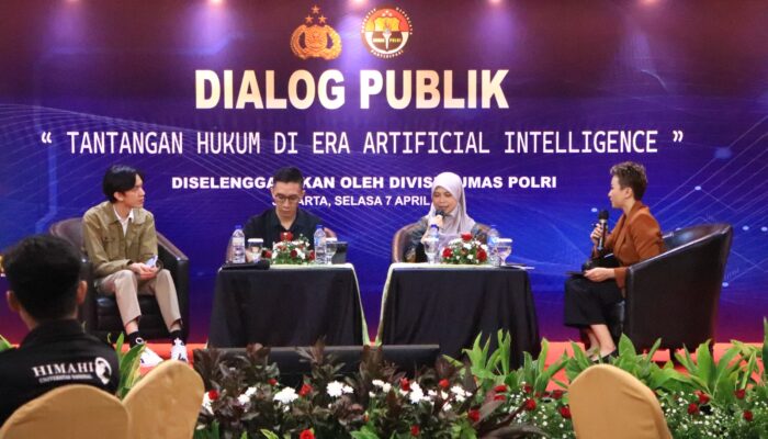 Divhumas Polri Gelar Dialog Publik Bahas Tantangan Hukum di Era Artificial Intelligence
