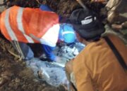 Aksi Brutal Pencurian Kabel PT Telkom di Kalianyar Surabaya Rusak Jalan dan Ancam Keselamatan Warga