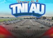 Kapolres Ngawi dan Jajaran Sampaikan Ucapan Dirgahayu ke-80 TNI AU, Tegaskan Sinergitas TNI-Polri untuk Indonesia Maju