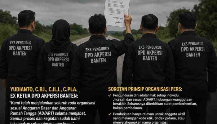 Eks DPD AKPERSI Banten Bongkar Fakta: “Sudah Mundur, Kok Dibekukan?” – Narasi Dinilai Menyesatkan Publik
