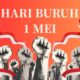 MAY DAY Mengguncang! BURUH JATIM KEPUNG Surabaya!