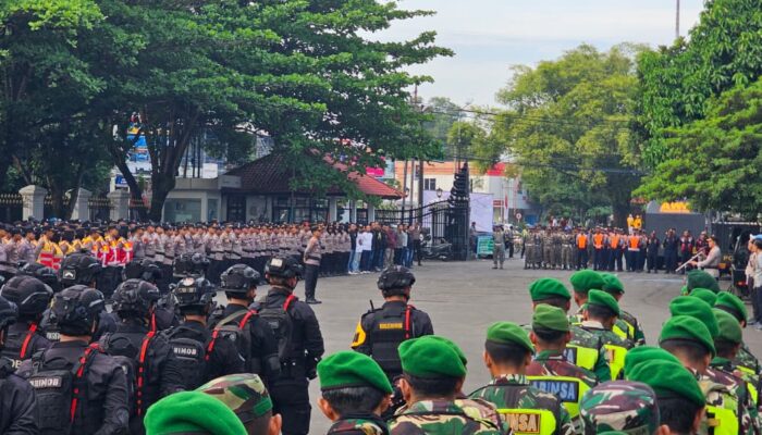 Apel Pelayanan di Pati, Ribuan Personel Siap Kawal Aksi Nelayan dengan Pendekatan Persuasif