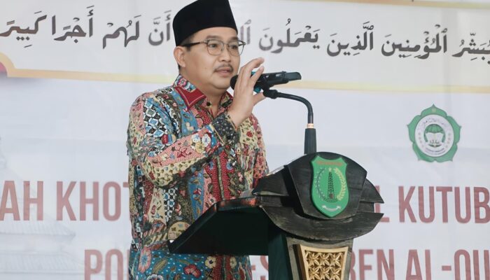 Wabup Muba Hadiri Haul dan Khataman Al-Qur’an di Sungai Lilin, 67 Santri Diwisuda