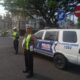 Polsek Tambaksari 1202 Unit Lantas Urai Kemacetan di Simpang Jl. Kedung Cowek, Arus Lalin Pagi Lancar