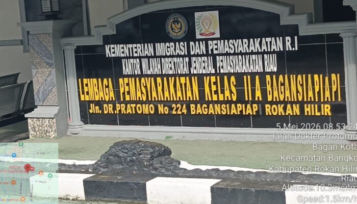 Lapas Kelas II A Bagan Siapi-api Disorot: Dugaan Penipuan ‘Rodes’ hingga Kalapas Sulit Ditemui