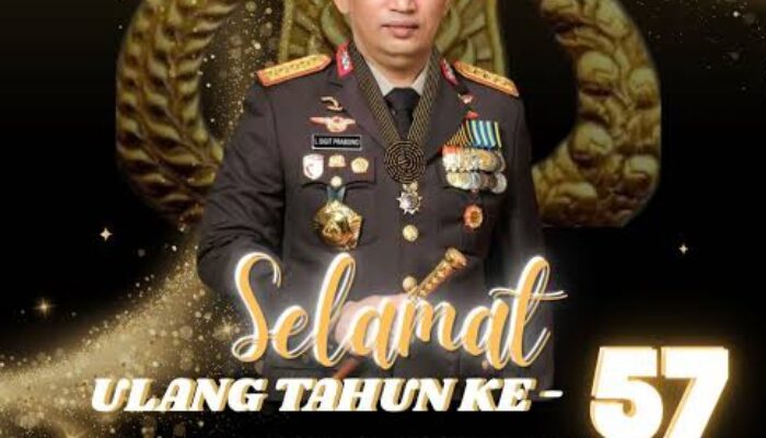 Pimpinan Media Ceklisdua.net Ucapkan Selamat HUT ke-57 Kapolri Listyo Sigit Prabowo, Apresiasi Kepemimpinan Presisi