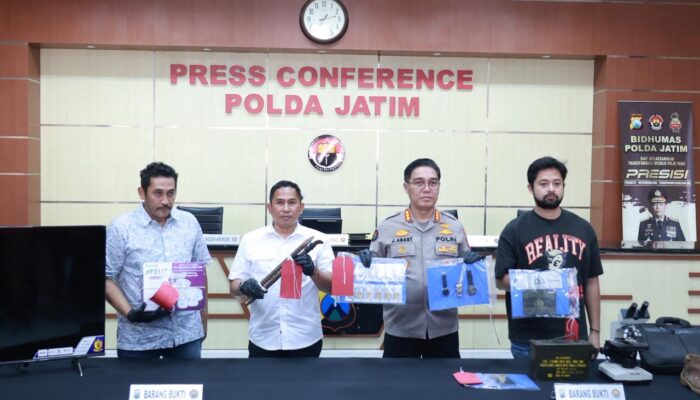 Polda Jatim Bongkar Komplotan Curat Lintas Provinsi, Beraksi di 13 TKP