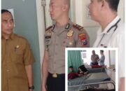 Ratusan Siswa Surabaya Diduga Keracunan MBG, Kapolsek Bubutan dan Wakapolsek Turun Langsung Cek Korban