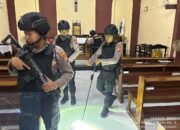 Polres Pasuruan Sterilisasi Gereja Tingkatkan Pengamanan Ibadah Kenaikan Isa Almasih berjalan Aman