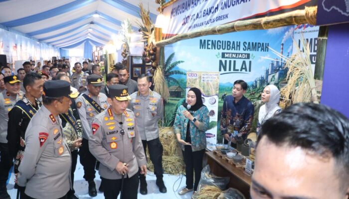UMKM Binaan Polres Gresik Olah Limbah Pertanian Tembus Pasar Mancanegara