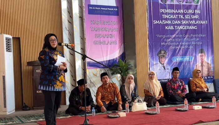 Pembinaan Guru PAI se-Wilayah I Kabupaten Tangerang: Perkuat Peran Guru dalam Membentuk Karakter Bangsa