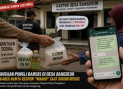 Kades Dangdeur Belum Berikan Penjelasan Lengkap Terkait Dugaan Pungli Bansos, Hanya Balas “Waduh” Saat Dikonfirmasi