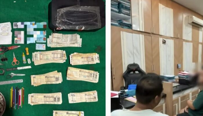 Komplotan Pembuatan STNK Palsu Ditangkap Satreskrim Polrestabes Surabaya