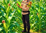 Swasembada Pangan Melalui Program Penanaman jagung Polsek Rimba Melintang Dukung Para Petani