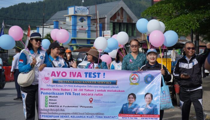 PITA CANTIK Hadir di Balige, TP PKK Toba Ajak Masyarakat Peduli Deteksi Dini Kanker Serviks