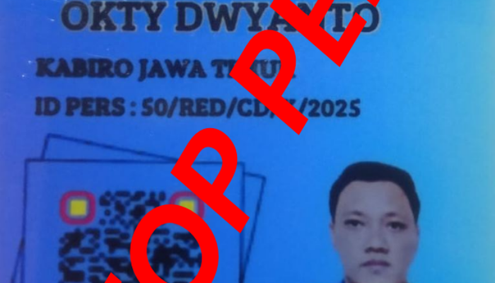 Stop Pers, Okty Dwyanto Kabiro Jawa Timur 