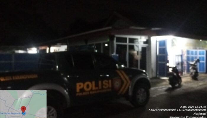 Viral Polsek Karangpandan Mengamankan Penagih Hutang.