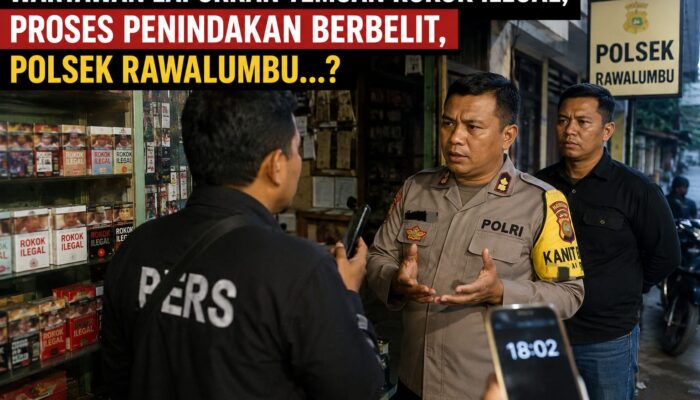 Wartawan Laporkan Temuan Rokok Ilegal, Proses Penindakan Dinilai Lamban dan Berbelit