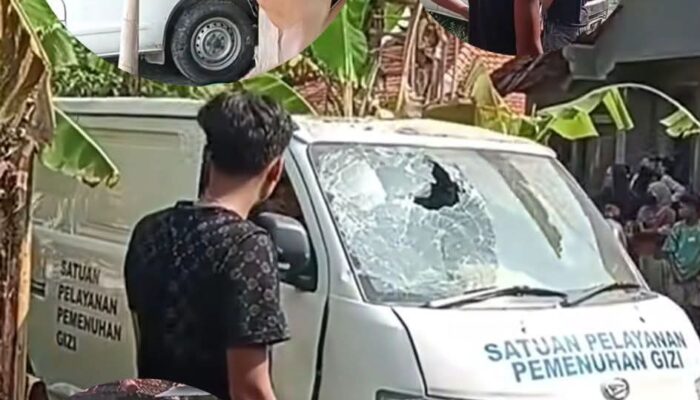 Mobil SPPG Desa Sundoluhur Tubruk Rumah Warga Akibat Kelalaian Diselesaikan Secara Kekeluargaan