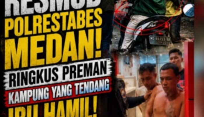 Biadab! Preman Kakak Beradik Tendang Perut Wanita Hamil dan Todong Senjata di Terowongan Tembung