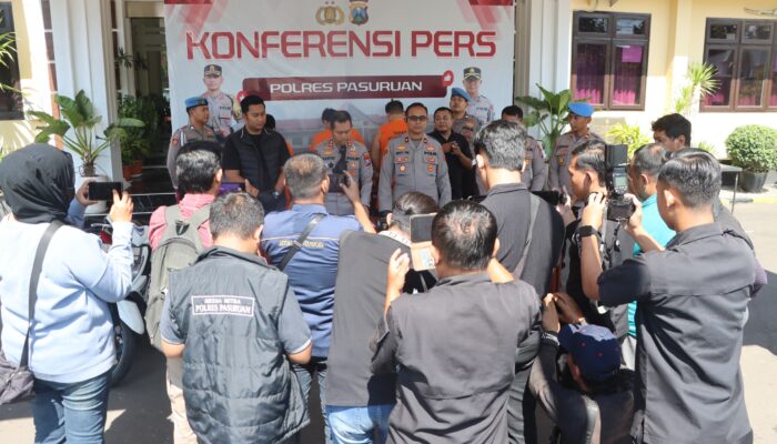 Polres Pasuruan Ungkap Tiga Kasus Menonjol, Pelaku Jambret Maut hingga Penembakan Airsoft Gun Berhasil Ditangkap