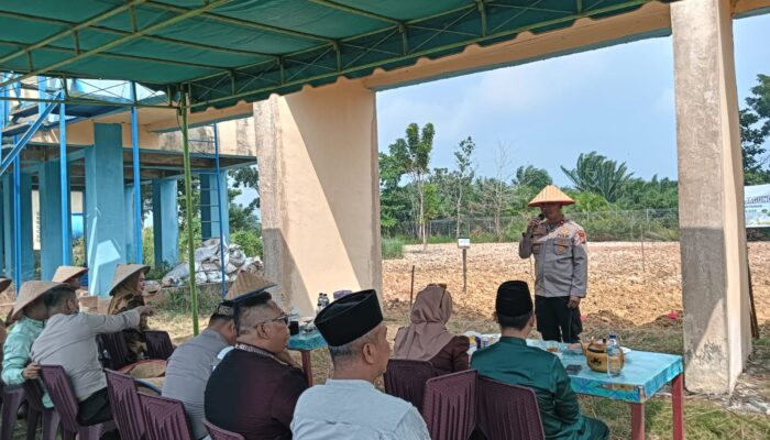 Polsek Rimba Melintang Tanam Jagung 1 Hektare di Jumrah, Wujud Nyata Dukung Ketahanan Pangan Nasional