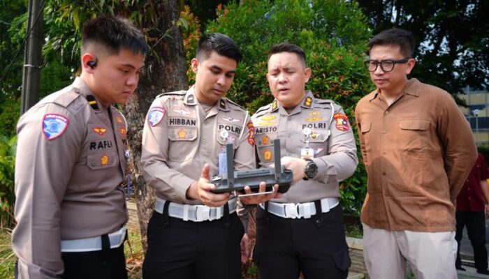 ETLE Drone Pantau Pelanggaran Lalu Lintas dari Udara Tanpa Mengganggu Aktivitas Masyarakat