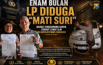 Enam Bulan LP Diduga “Mati Suri”???, Warga Tenggumung Karya Curhat Lewat KJN ke Kapolrestabes Surabaya