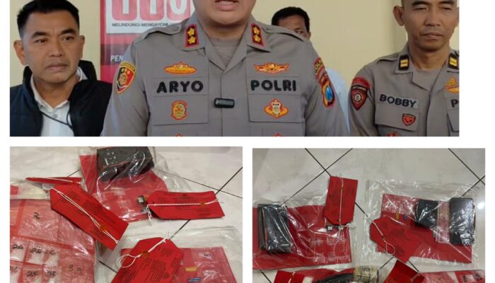 Polres Bondowoso Bongkar Jaringan Narkoba Antar Wilayah, Ribuan Pil Koplo dan Puluhan Paket Sabu Disita