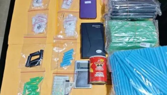 Polres Ngawi Amankan Pengedar Sabu dengan Barang Bukti 39 Gram