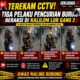 Dua Ekor Murai Batu Raib Digondol Maling, Aksi Tiga Pemuda Terekam CCTV di Kalilom Lor Timur
