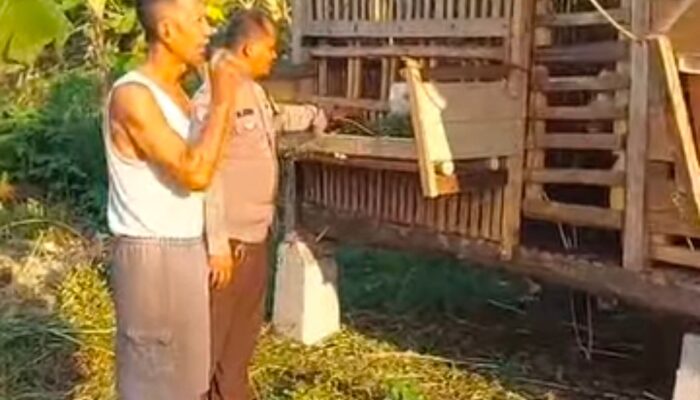 Kapolres Pasuruan Blusukan ke Rumah Warga Kurang Mampu di Lumbang, Salurkan Bansos dan Layanan Kesehatan Gratis