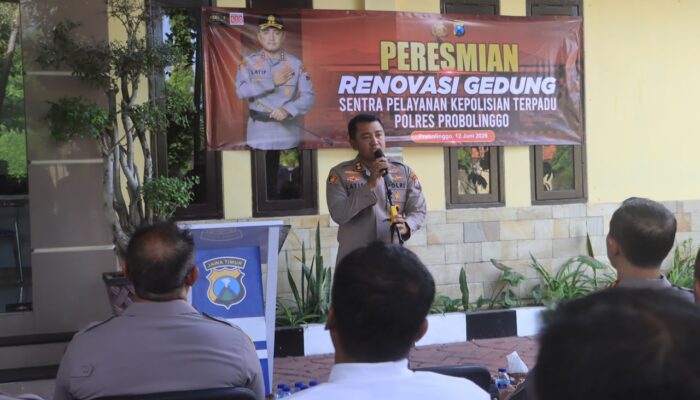 Polres Probolinggo Resmikan Gedung SPKT Baru Tingkatkan Kualitas Pelayanan Masyarakat