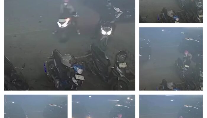 Hanya Hitungan menit Dua Pelaku Curanmor Berhasil Gasak Motor Vario 150 di Pandugo Surabaya