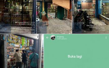 Usai Penindakan, Dugaan Toko Obat Keras Kembali Beroperasi di Tangsel